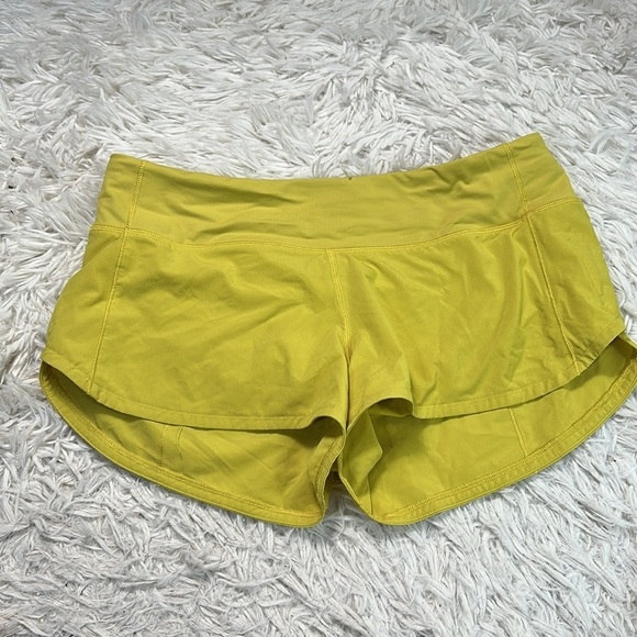 Lululemon Speed Up Low-Rise Lined Short 2.5" Soleil - Picture 1 of 6